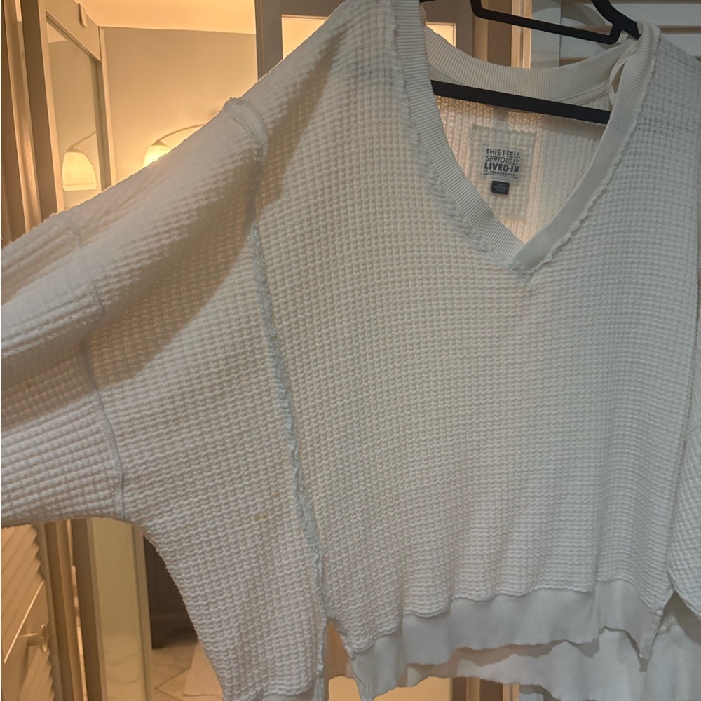 Aerie White Sweater